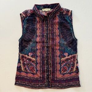 Staring at Stars Sleeveless Blouse